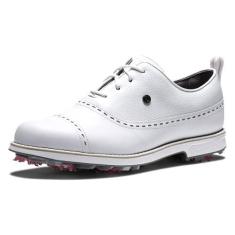 Imagem de FootJoy Tênis de golfe feminino Premiere Series, Branco/Branco, 34