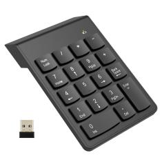 Imagem de Teclado numérico sem fio noox para contabilidade de escritório USB