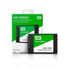 Imagem de SSD Western Digital 240GB WD Green 2,5" 7mm 545mb/s WDS240G2G0A