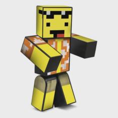 Imagem de Boneco Mel Minecraft 25cm Turma do Problems Algazarra