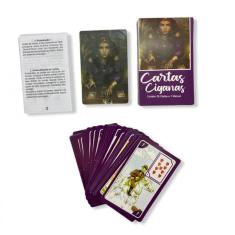 Imagem de Tarot Cartas Ciganas Roxas 36 Cartas e Manual