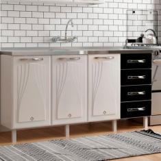 Imagem de Balcão De Cozinha Aço Triplo Star New Telasul