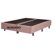 Imagem de Base Box Casal Bipartido Suede Rose