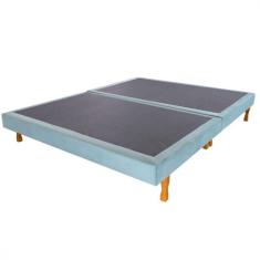 Imagem de Conjunto Base Box Hellen Sommier 1,58X1,98X0,14 Verde