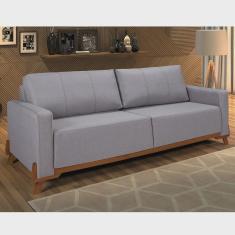 Imagem de Sofá 3 Lugares 200cm Linho Maldivas Império Estofados