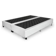 Imagem de Base Box Queen Poliester 158x198x25cm Prorelax Branco