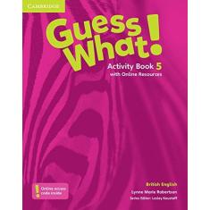 Imagem de Guess What! Level 5 Activity Book with Online Resources British English - Lynne Marie Robertson - 9781107545427