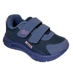 Imagem de Tênis Esportivo Menina Klin New Sport Marinho/Rosa 199112-4-Feminino