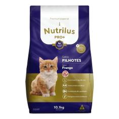 Imagem de Ração Seca Nutrilus Pro+ Frango para Gatos Filhotes - 10,1 Kg
