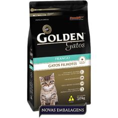Imagem de Ração Golden Gato Filhote - Frango - 3kg