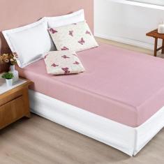 Imagem de Jogo De Lençol Queen Estampado 200 Fios Avere 03 Peças Borboletas - BI