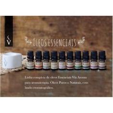 Imagem de Oleo Essencial Citronela Via Aroma 10 ml Puro Aromaterapia