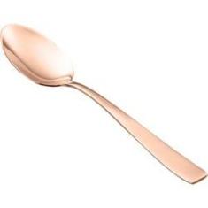 Imagem de Cj 12 Colheres De Aço Inox P/chá Pvd Rosé Gold Pisa