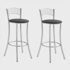 Imagem de Conjunto 2 Banquetas Alta 92 Unimóvel Unimóvel