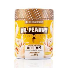 Pasta de Amendoim - 250g Cookies and Cream com Whey - Dr. Peanut