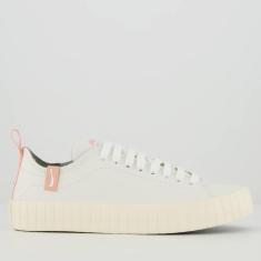 Imagem de Tênis Coca Cola Houston Leather Feminino Branco e Rosa-Feminino