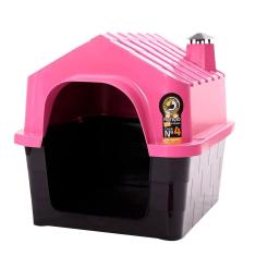 Imagem de Casa Durahouse Rosa para Cães - Tam. 04