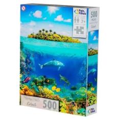 Imagem de Quebra Cabeça Corais Paisagem 500 Peças Puzzle Premium