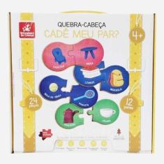Imagem de Quebra Cabeca Cade Meu Par Brincadeira De Crianca