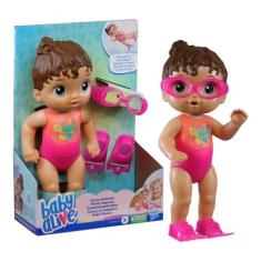 Imagem de Boneca Baby Alive Sunny Swimmer - Cabelos Castanhos 25 cm - F8141 - Hasbro
