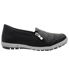 Imagem de Tênis Feminino Casual Dia a Dia Passeio Trabalho Slip On Palmilha em Gel Calce Fácil Kolosh C3505