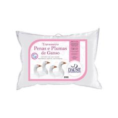 Imagem de Travesseiro Antialérgico 95% Penas 5% Plumas 50x70cm Branco - Daune