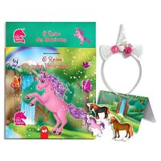 Imagem de Kit Tiara Reino dos Unicórnios Prata - Vale Das Letras - 7898639840660
