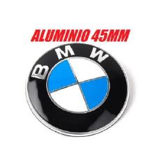 Imagem de 1 Emblema Adesivo Logo Bmw Aluminio Volante 45Mm Duplaface