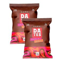 Imagem de Kit 2X: Barra de Proteína Dark Cacau e Avelã Sem Açúcar Let's Dates 38g