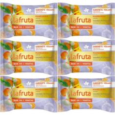 Imagem de 6Un Sabonete La Fruta Mandarina Barra Vegetal 150G Davene