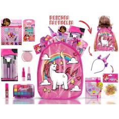 Imagem de Kit de Maquiagem infantil Completo Com Tiara + Brindes BZ131