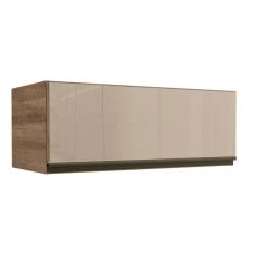 Imagem de Modulo Cozinha Kappesberg Maxxi Armario G770 1 Porta Basculante C Vidro Nogal