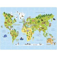 Imagem de Quebra-Cabeça, Coluna, Cartonado, Mundi, 100 Peças