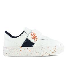 Imagem de Tênis Infantil Klin Freestyle 259056 Branco/Marinho-Masculino