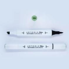 Imagem de Marca Texto Artools Pictom Pontas Broad e Brush Verde G532