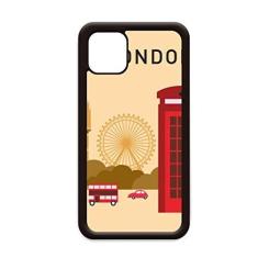Imagem de Capa I Love London UK Post Office Flag Mark para iPhone 11 Pro Max para Apple Mobile Case Shell