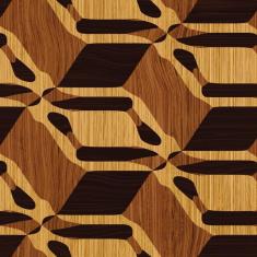 Imagem de Papel De Parede Madeira Tatajuba Claro E Escuro Autocolante