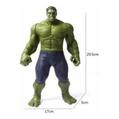 Imagem de Hulk Boneco 30 Cm Articulado Vingadores C/ Luz E Som Heroes