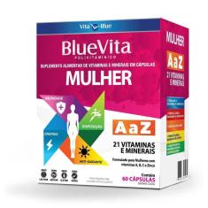 Imagem de Blue Vita Mulher Polivitamínico A-Z com 60 cápsulas