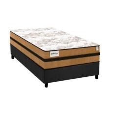 Imagem de Cama Box Solteiro: Colchão Molas MasterPocket Ensacadas Plumatex Smart