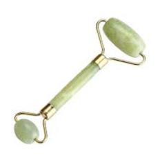 Imagem de Rolo Massageador Pedra De Jade Massagem Facial Anti Idade Gold - Jade