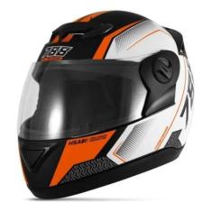 Imagem de Capacete Evolution 788 G6 Pro Series Tech Branco e Laranja Tamanho.56 