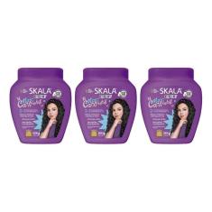 Imagem de Creme Skala 1Kg Mais Cachinhos-Kit C/3Un