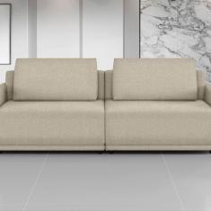 Imagem de Sofá 2 Lugares 260 Cm Apolo Linho Marfim