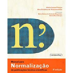 Imagem de Manual Para Normalização De Publicações Técnico Científicas - Capa Comum - 9788542300086