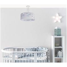 Imagem de Lustre Infantil  Nuvens Duplo Com Recortes  Bebê 30X16