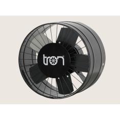Imagem de Ventilador Exaustor Axial Tron Bivolt 300MM Industrial 130W Combate Mofo e Umidade 5 Pás Aço Carbono Grafite