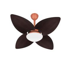 Imagem de Ventilador Teto Winds Cobre 4 Pás Potente Quarto Ventax 220V