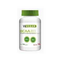 Imagem de W Vegan BCAA Vegan 100 Cápsulas, Sem cor