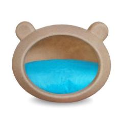 Imagem de Casa Cachorro E Gato Bege Almofada Dupla Face Ul/Bege P - Foster Plast